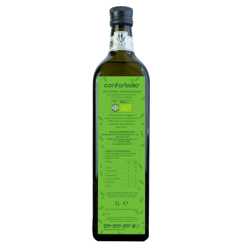 Olio Extra Vergine di Oliva Biologico IGP"Olio di Calabria" - immagine 2
