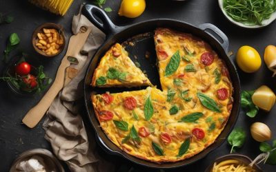 Frittata di Pasta: L’Arte di Riciclare con Gusto