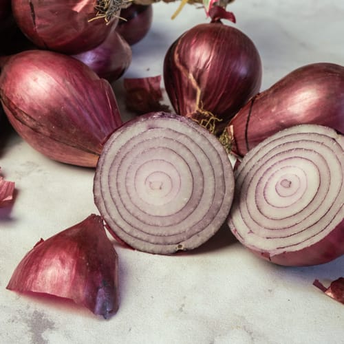 Cipolla Rossa di Tropea IGP in treccia 1 kg - immagine 2