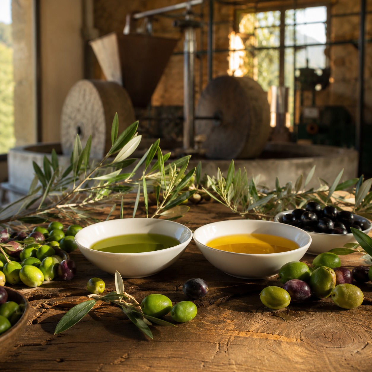 Olio monocultivar Carolea a confronto con un olio blend in degustazione